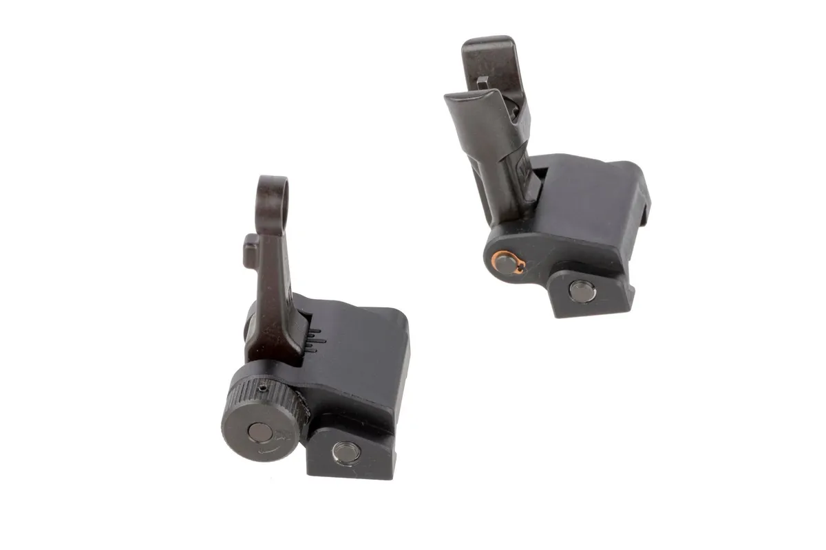 Midwest Industries, Inc. Ar-15 Combat Rifle Folding Sight Set - Iron Sights for AR-15, vista 2