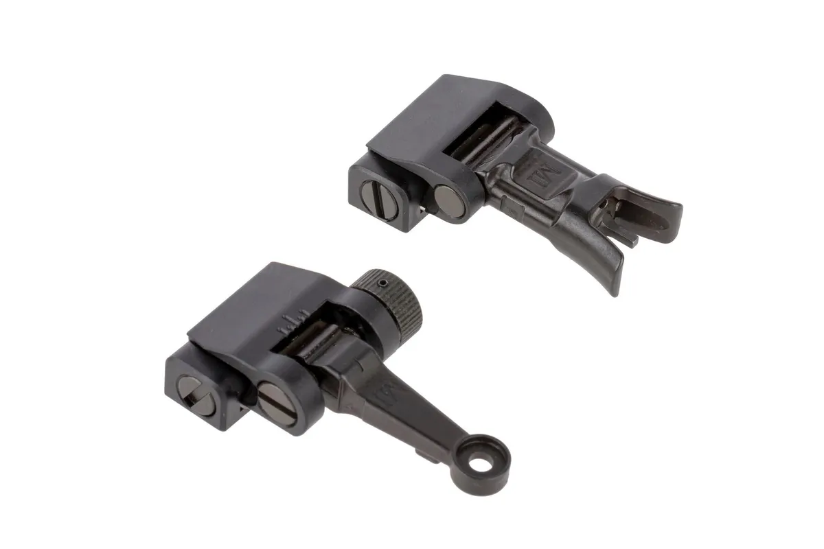 Midwest Industries, Inc. Ar-15 Combat Rifle Folding Sight Set - Iron Sights for AR-15, vista 3