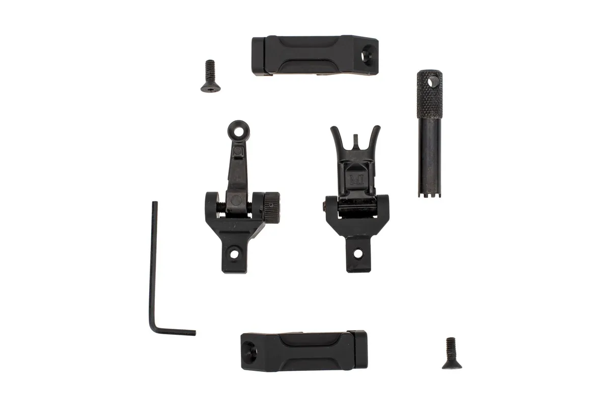 Midwest Industries, Inc. Ar-15 Combat Rifle Offset Sight Set Black - Iron Sights for AR-15 - view 5