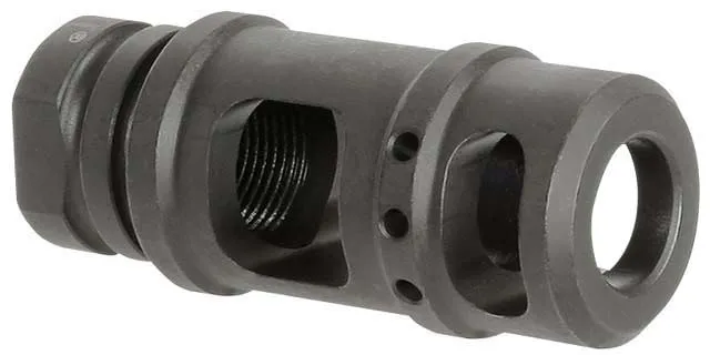 Midwest Industries, Inc. Ar-15 Muzzle Brake 5.56 Black 1/2-28 Threads - Muzzle Device for AR-15 - view 2