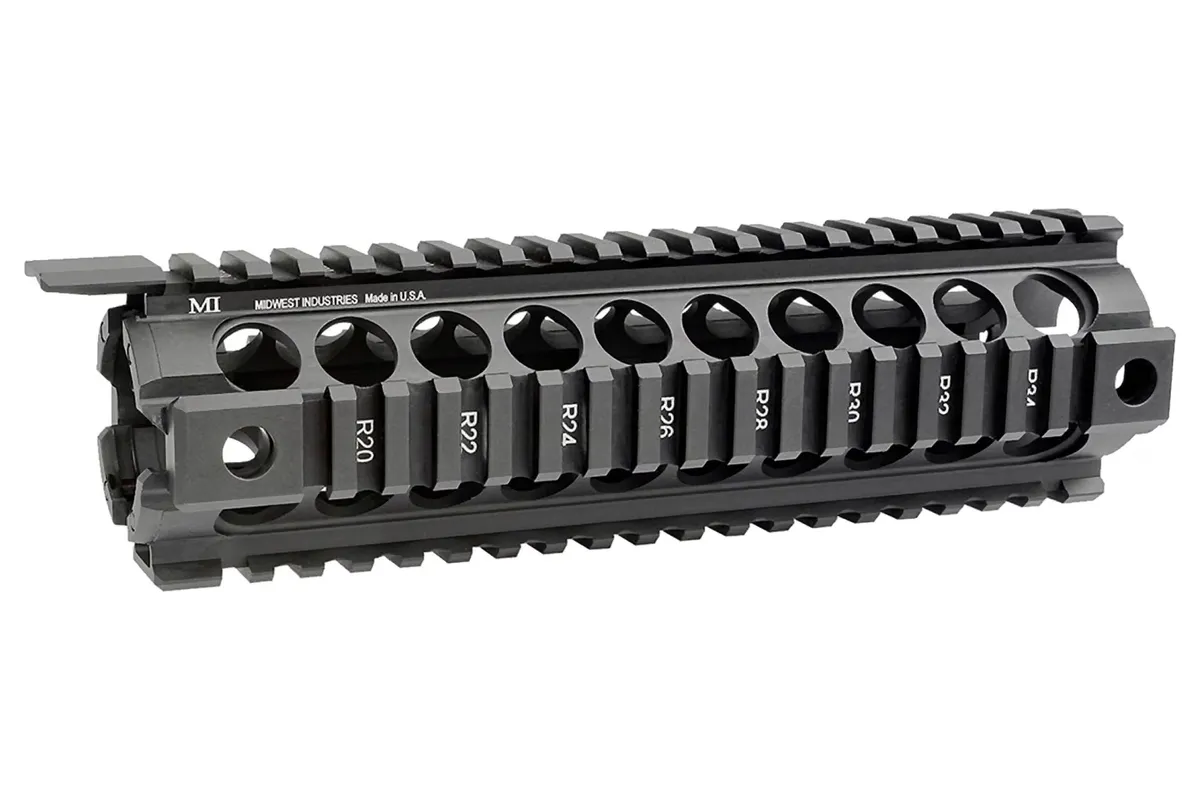 Midwest Industries, Inc. Ar-15/m16 Mid-Length Drop in Handguard - Handguard for AR-15 - view 1