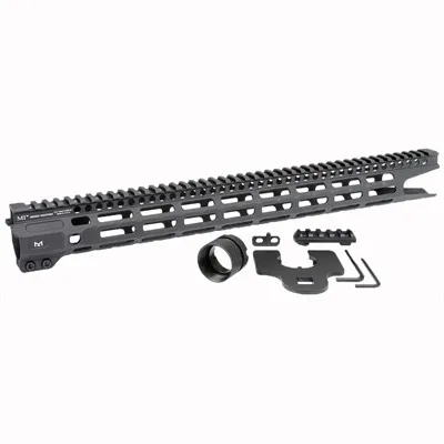 Midwest Industries, Inc. Combat Handguard M-Lok Aluminum 17" Black - Handguard for AR-15 - view 1