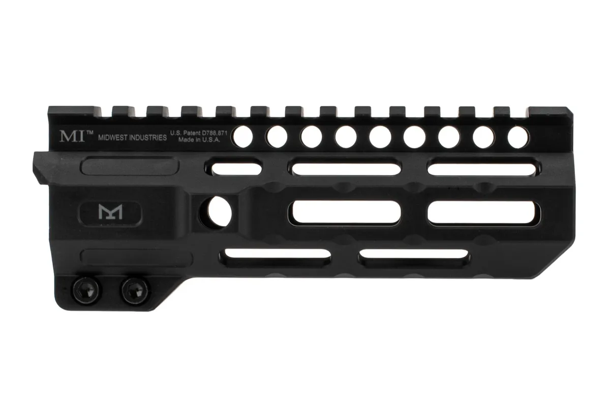 Midwest Industries, Inc. Combat Handguard M-Lok Aluminum 6" Black - Handguard for AR-15 - view 3