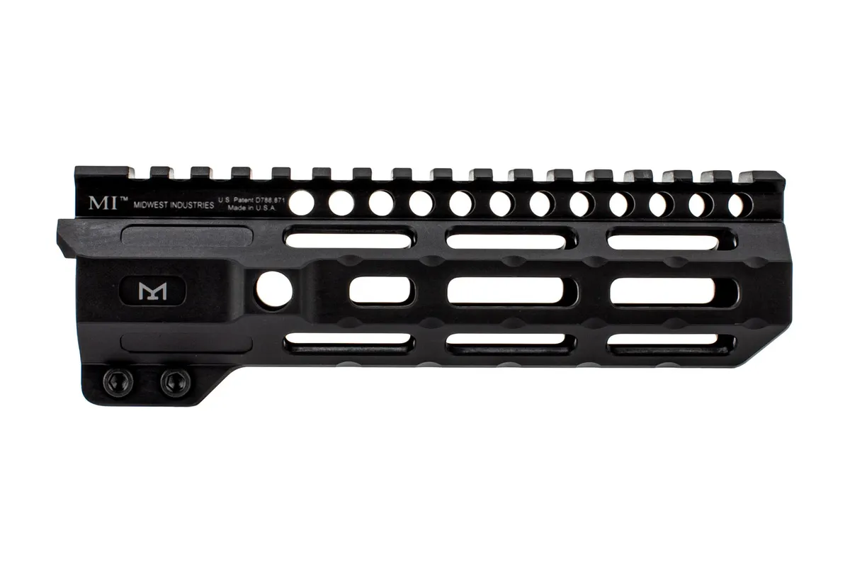 Midwest Industries, Inc. Combat Handguard M-Lok Aluminum 7" Black - Handguard for AR-15 - view 2