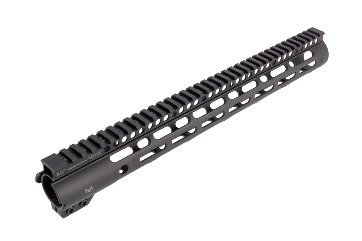 Midwest Industries, Inc. Slim Line Handguards 15" M-Lok Aluminum Black - Handguard for AR-15 - view 3