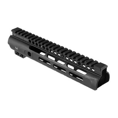 Midwest Industries, Inc. Slim Line Handguards 9.25" M-Lok Aluminum Black - Handguard for AR-15 - view 1