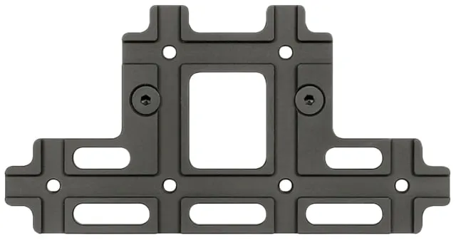 Midwest Industries Lever Stock Shell Holder Plate Black Lever Stock Shell holder Plate - Stock & Brace for AR-15, vista 1