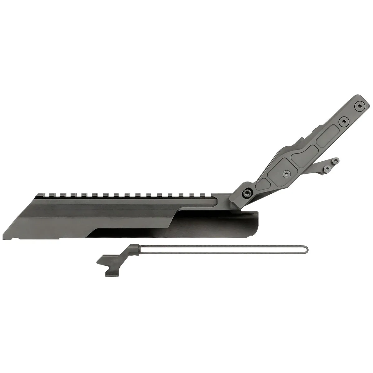 Midwest Industries MIDWEST AK ALPHA RAILED TOP CVR ODG - Handguard for AR-15, vista 1