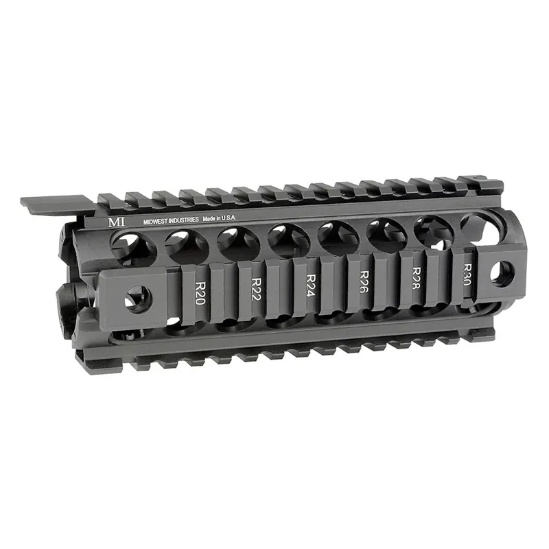 Midwest Industries MIDWEST Generation 2 Built-In QD Points 4-Rail Carbine Length Handguard (MCTAR17G2) - Handguard for AR-15, vista 1