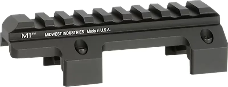 Midwest Industries MIMP5OR HK MP5 and Clones Top Picatinny Rail Black Anodized 0 MOA - Handguard for AR-15, vista 1