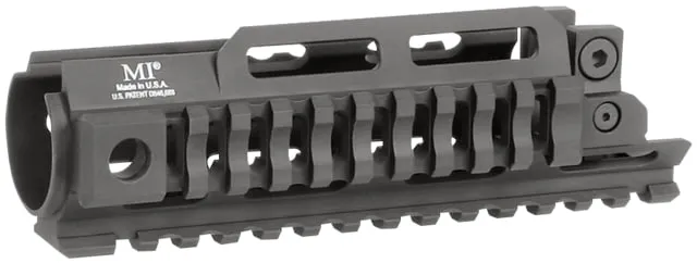 Midwest Industries MP5 Tri-Rail Handguard Black - Handguard for AR-15, vista 1