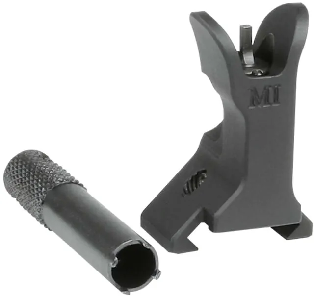 Midwest Industries PEQ15 Fixed Front Sight Black - Front Sight for AR-15 - view 1