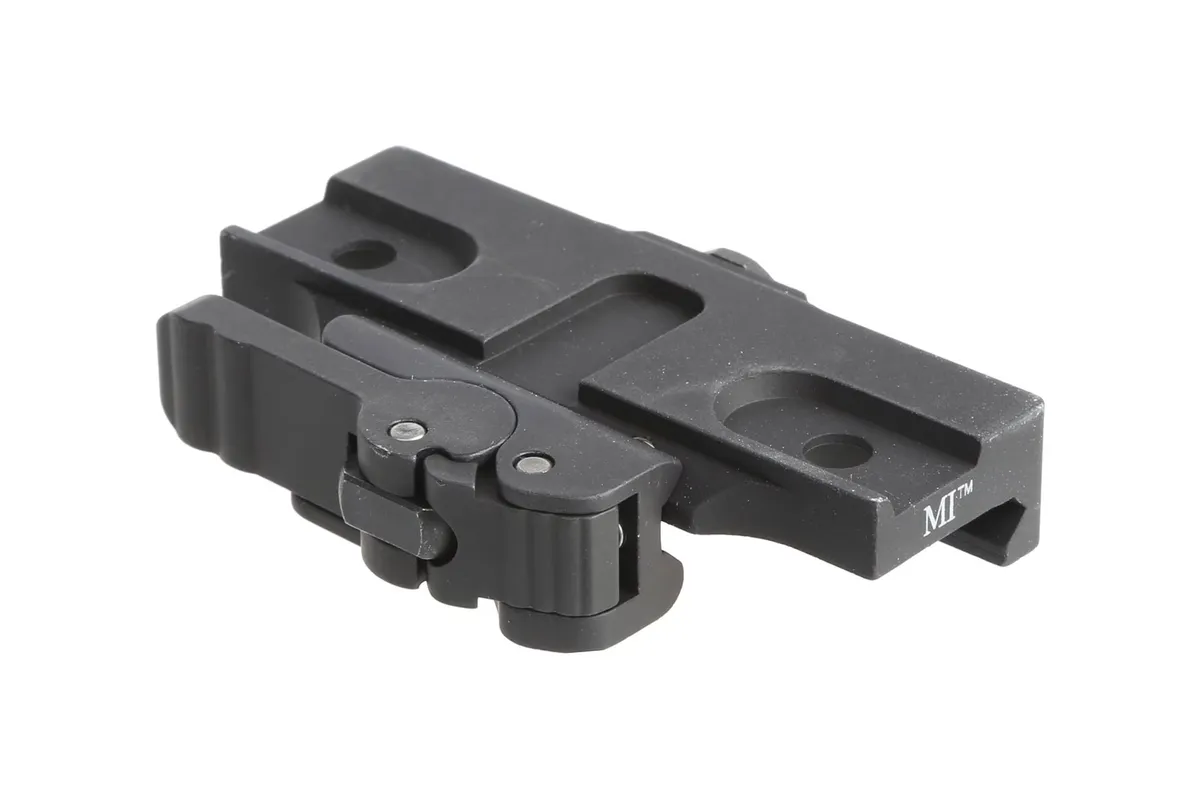 Midwest Industries QD Mount Fits Aimpoint T-1 Lower, Black - MI-QDT1-1/3 - Optic Mount - view 1