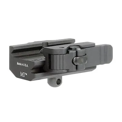 Midwest Industries QD Mount Fits Harris Bi-Pod, Black - MI-QDBP - Optic Mount - view 1