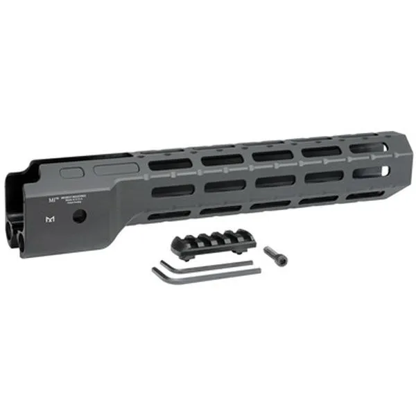 Midwest Industries Ruger Pc9 Combat Rail M-Lok Black - Ruger Pc9 Combat Rail M-Lok Black 12.375" - Handguard for AR-15 - view 1
