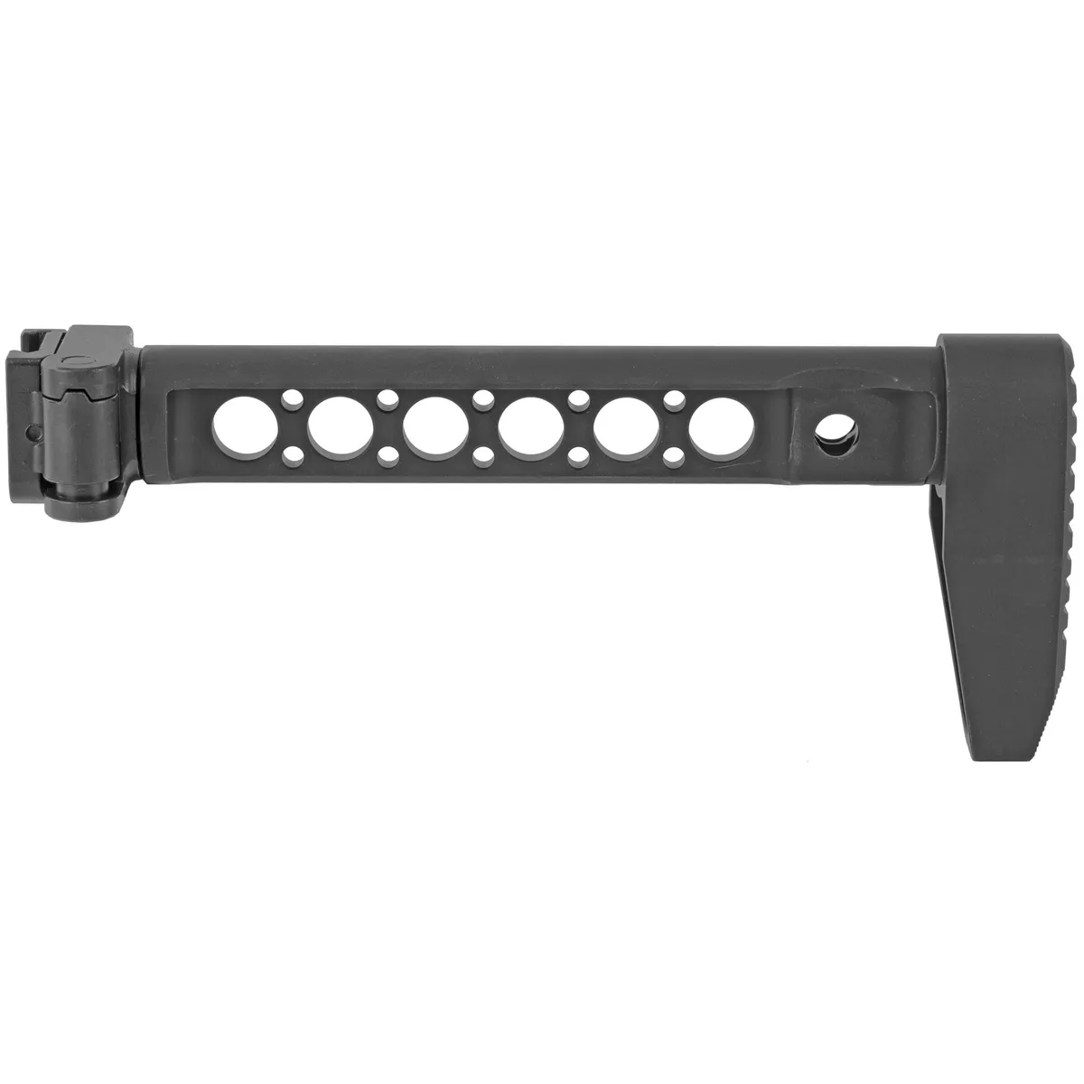 Midwest Industries Side Folder with Light Weight Stock, Black, Fits Picatinny Rail - Stock & Brace for AR-15 - view 2