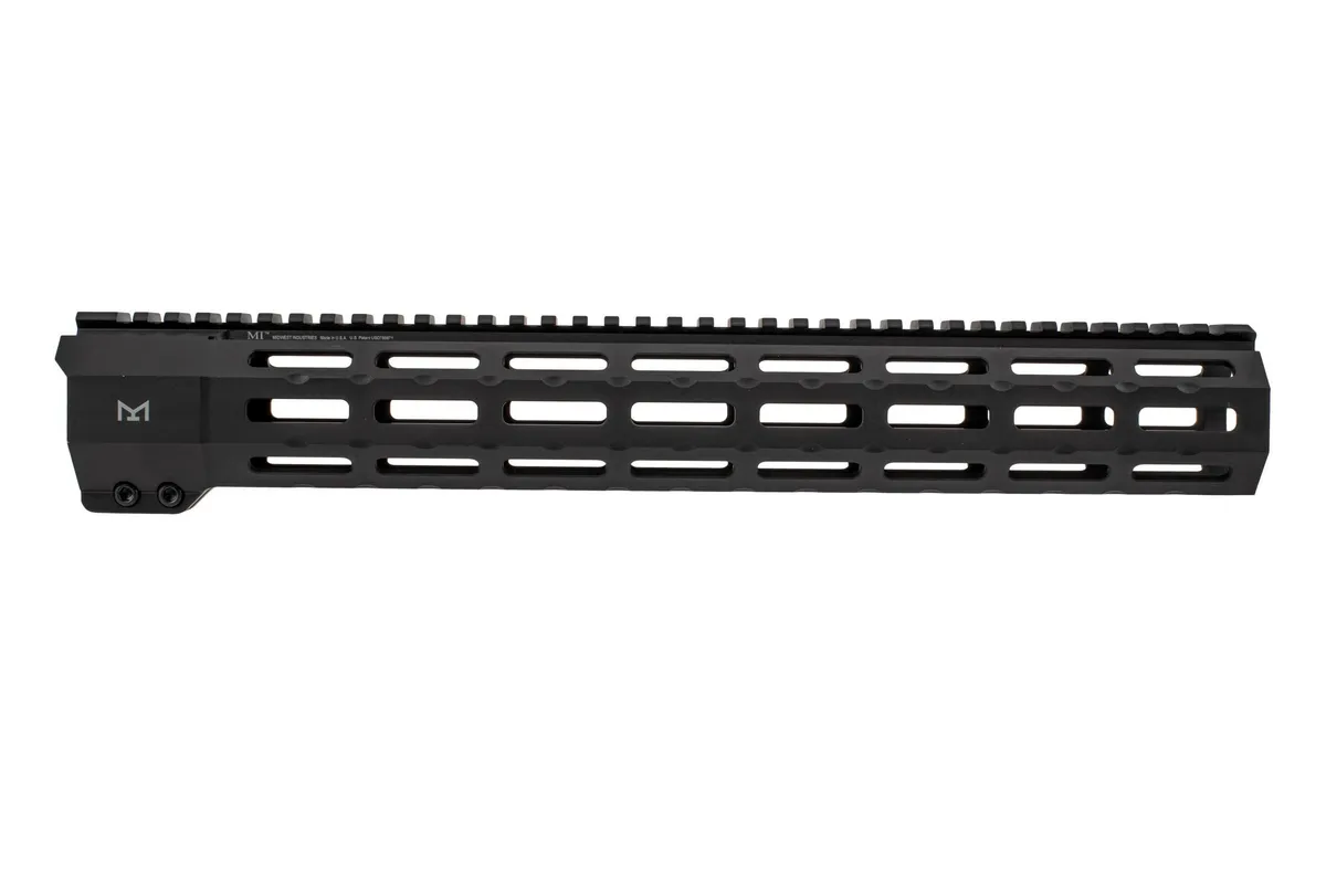 Midwest Industries Suppressor Series M-Lok Ar-15 Handguard - 15" - Handguard for AR-15, vista 2
