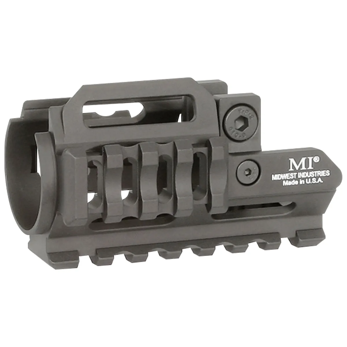 Midwest Industries Tri-Rail Handguard, Black - Handguard for AR-15 - view 1