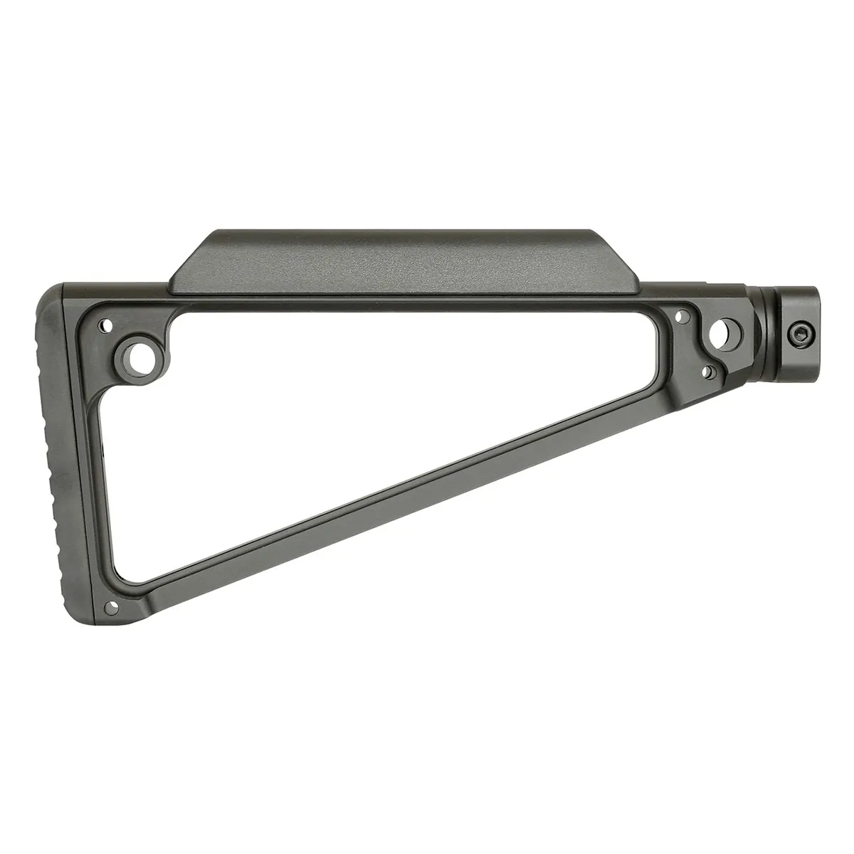 Midwest Industries Triangle Fixed Stock Black - Stock & Brace for AR-15 - view 1