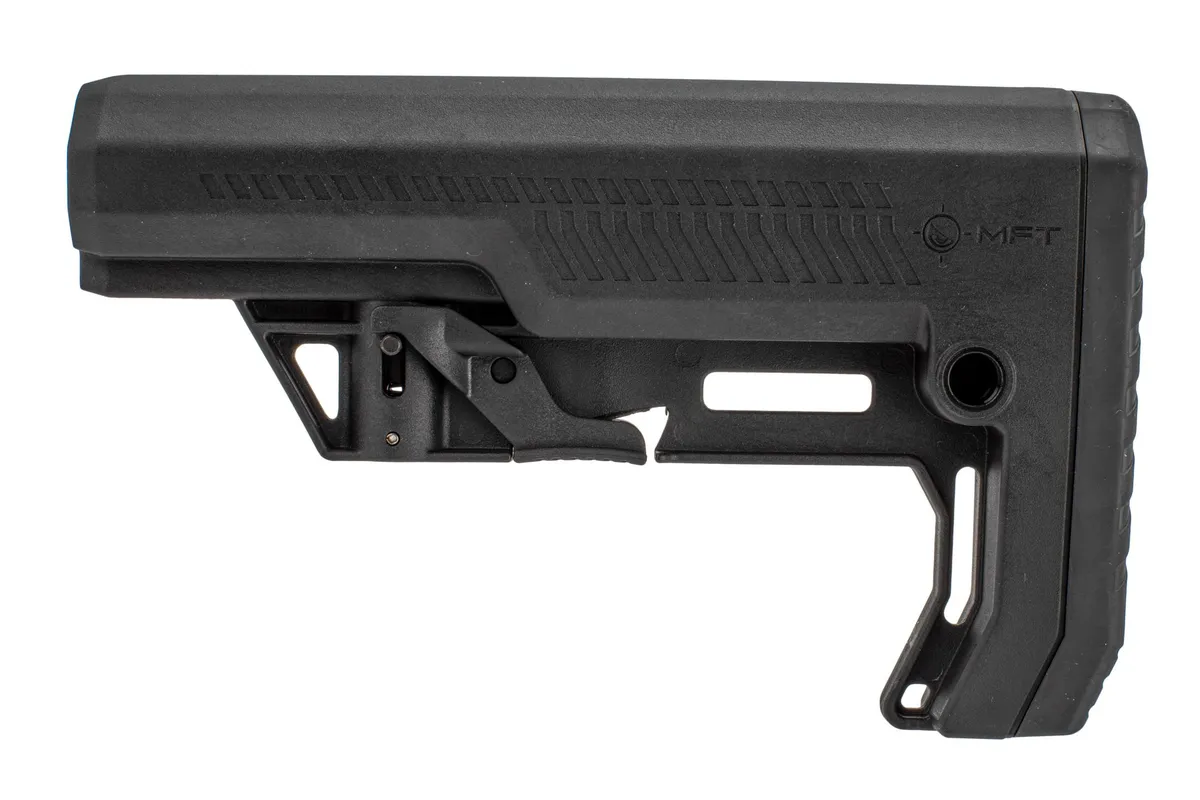 Mission First Tactical Battlelink Extreme Duty Minimalist Stock - Black - Stock & Brace for AR-15 - view 2