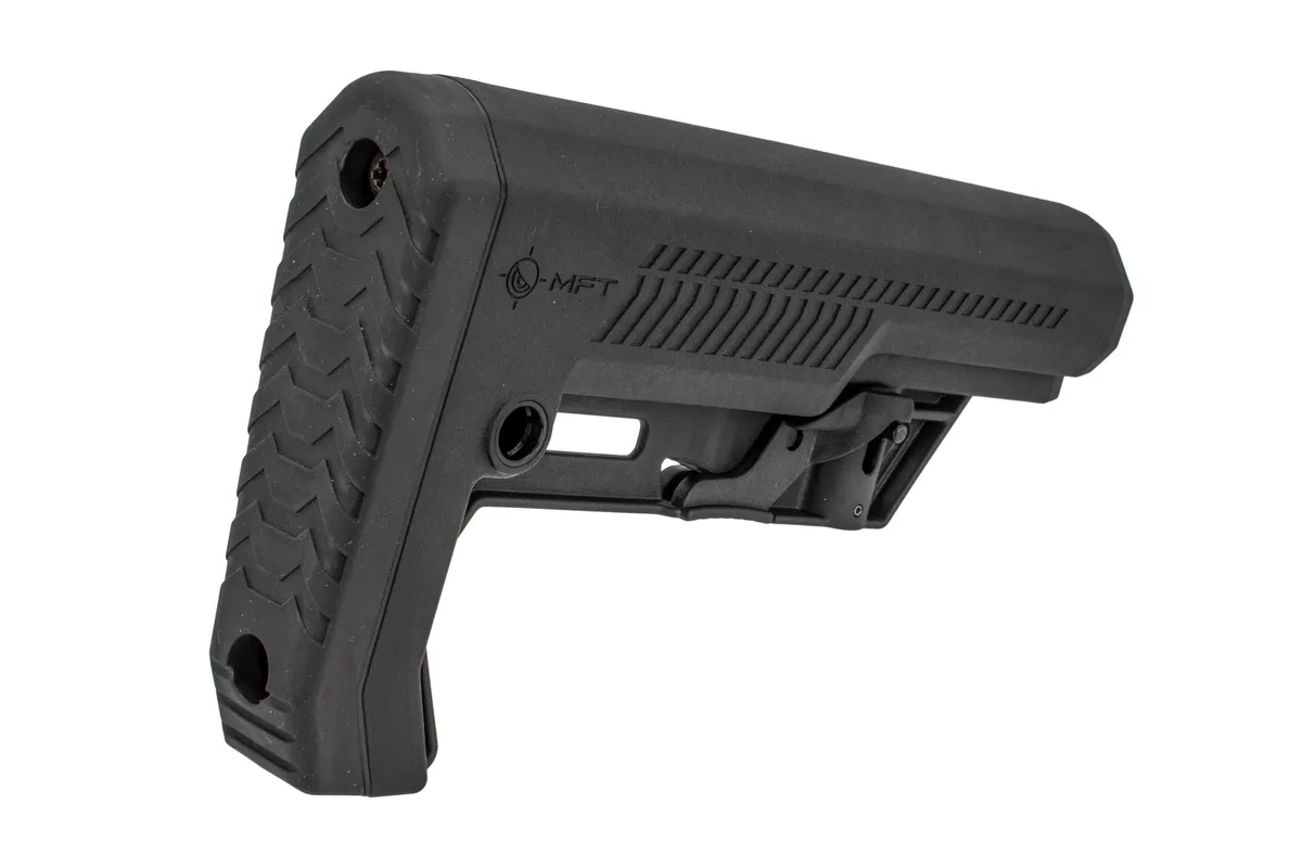 Mission First Tactical Battlelink Extreme Duty Minimalist Stock - Black - Stock & Brace for AR-15 - view 3