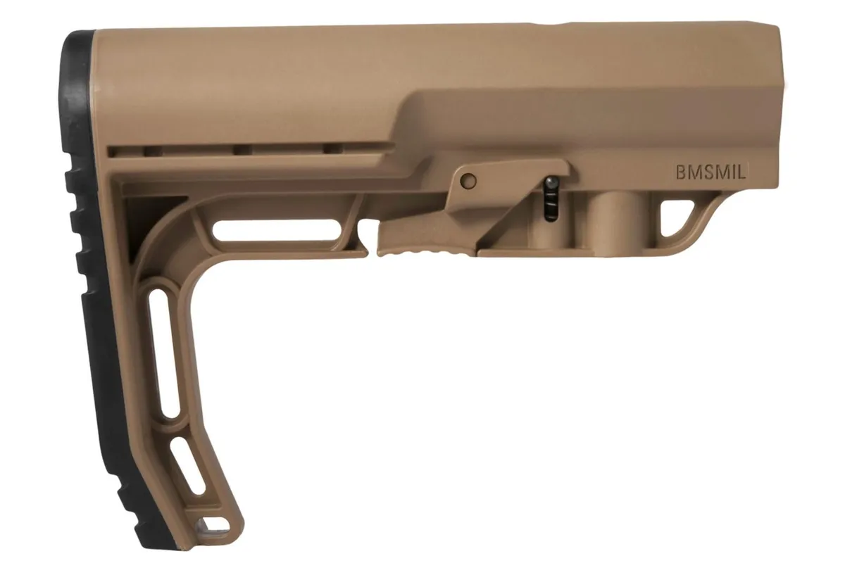Mission First Tactical M7 Collapsible Stock Mil Spec Tube Size - BM-7-SDE - Stock & Brace for AR-15 - view 1