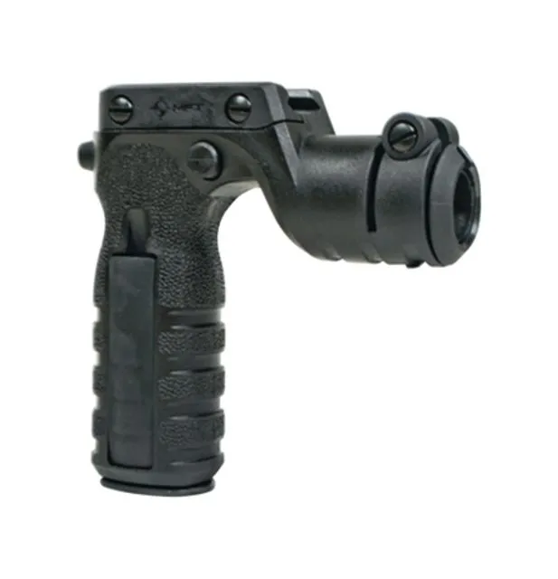 Mission First Tactical MFT React Torch and Vertical Grip - Black - Foregrip for AR-15 - view 1