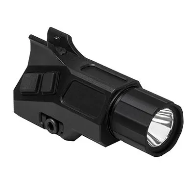 NcSTAR Ar-15/M4 LED Flashlight w/ A2 Iron Front Sight Post CR123A White 200 Lumens Black - Front Sight for AR-15 - view 1