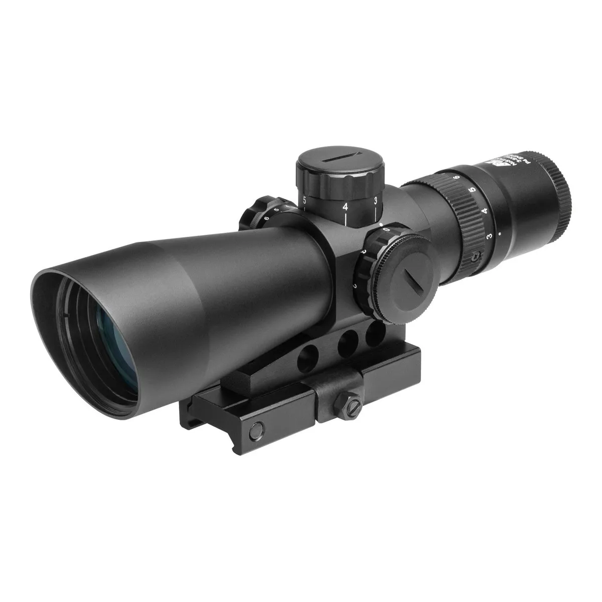 NcStar Mark III Tactical Gen 2 3-9x42mm Mil-Dot Rifle Scope - STM3942GV2 - Rifle Scope, vista 3