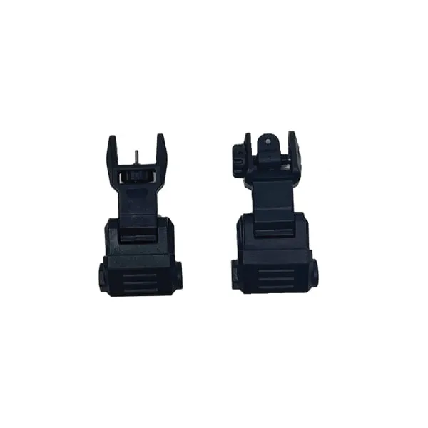 NcStar Sight Set Front/Rear Flip Up, Black - VG167 - Iron Sights for AR-15 - view 1