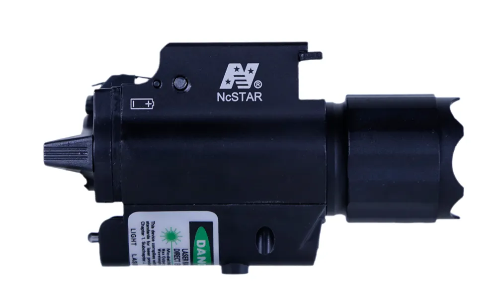 NcStar Universal Fit Flashlight and Green Laser Sight w/ Quick Release Weaver - AQPTFLG - Light - view 1