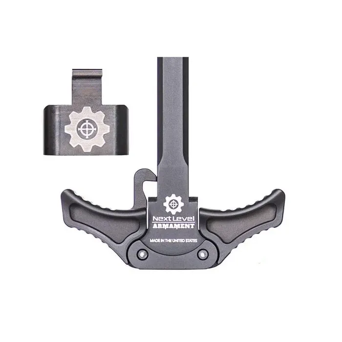 Next Level Armament Sig Sauer Mpx Nla Charging Handle - Sig Sauer Mpx Nla Charging Handle Ambidextrous Black - Charging Handle for AR-15 - view 2