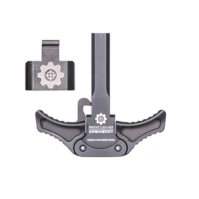 Next Level Armament Sig Sauer Mpx Nla Charging Handle - Sig Sauer Mpx Nla Charging Handle Ambidextrous Black - Charging Handle for AR-15, vista 1
