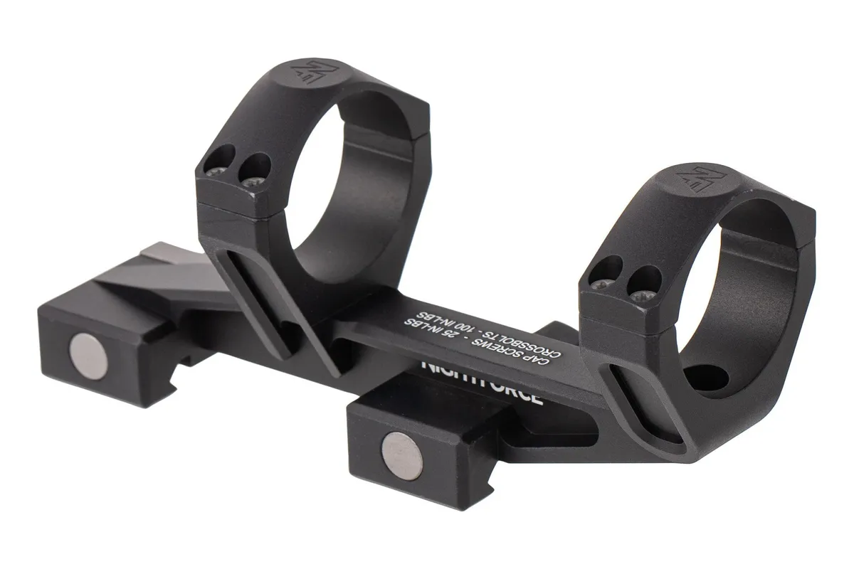 Nightforce 34mm 20 MOA UltraMount Scope Mount - 1.54" - Black - Optic Mount - view 1