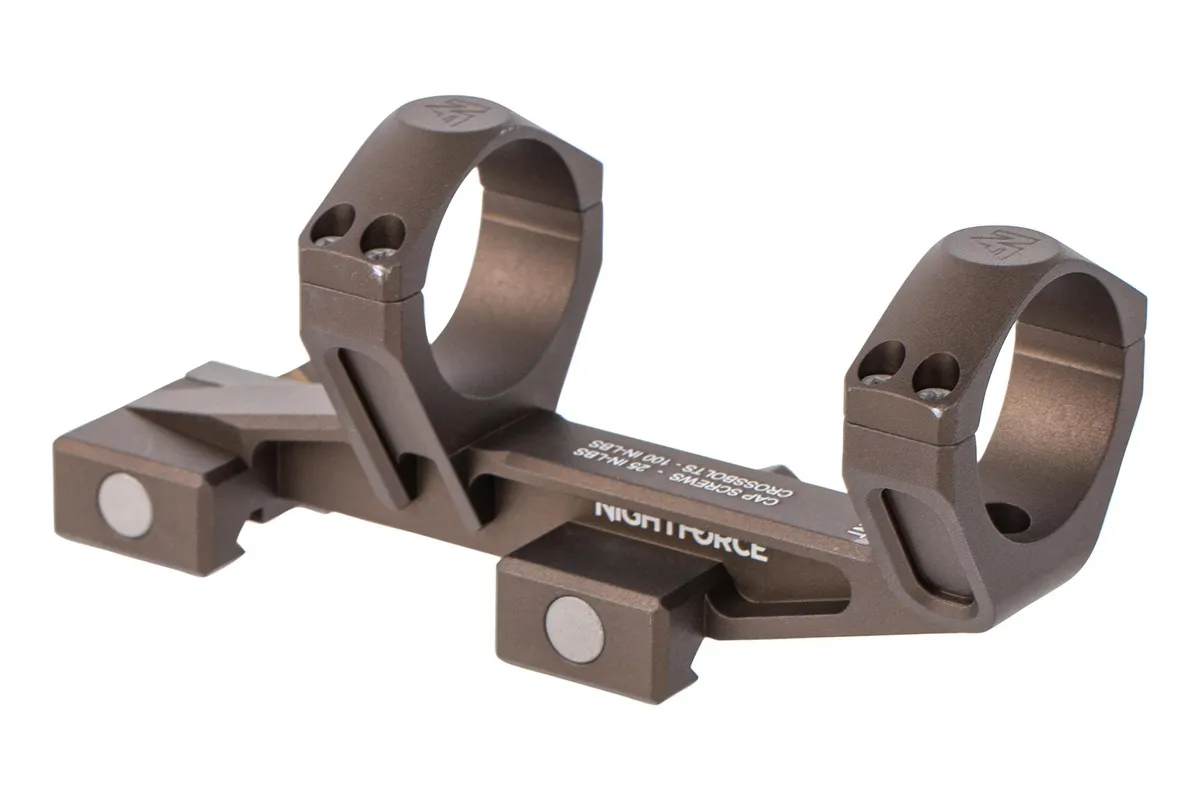 Nightforce 34mm 20 MOA UltraMount Scope Mount - 1.54" - Dark Earth - Optic Mount - view 1