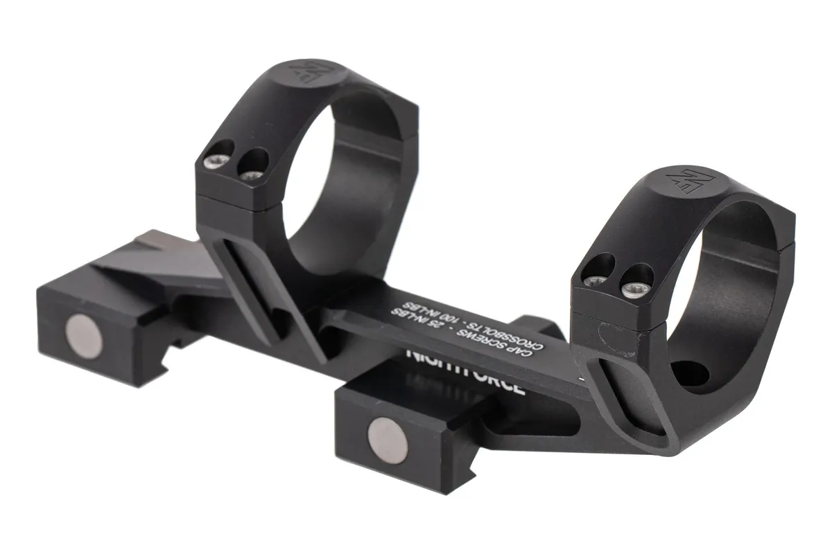 Nightforce 34mm UltraMount Scope Mount - 1.54" - Black - Optic Mount - view 1