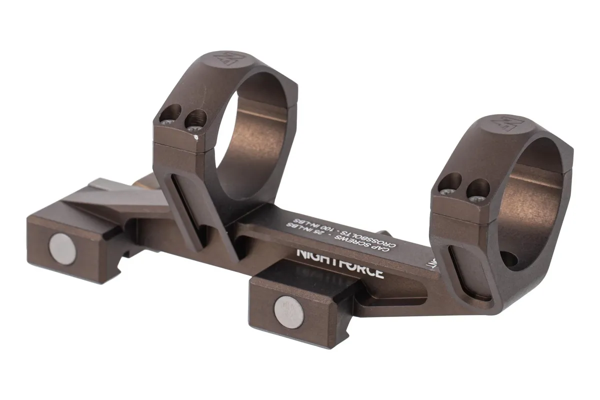 Nightforce 34mm UltraMount Scope Mount - 1.54" - Dark Earth - Optic Mount - view 1