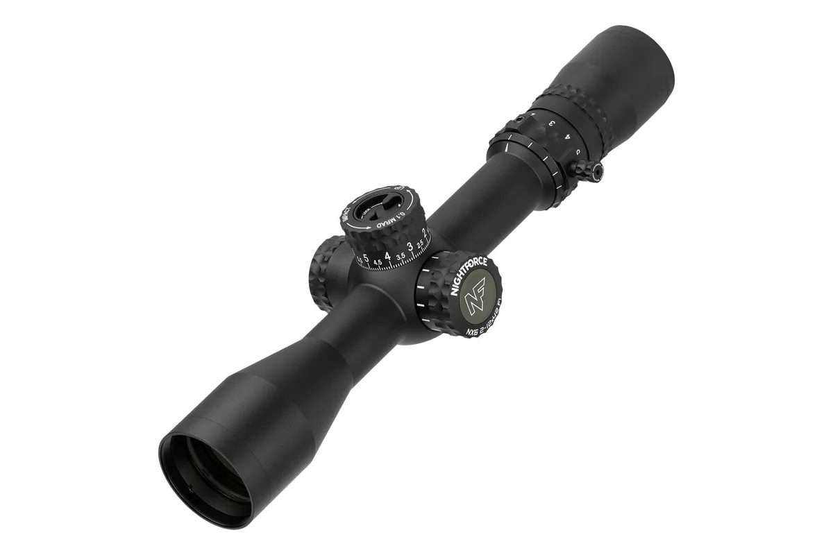 Nightforce NX6 2-12x42mm FFP Rifle Scope - FieldSet - MIL FC-MRx Reticle - Rifle Scope - view 1