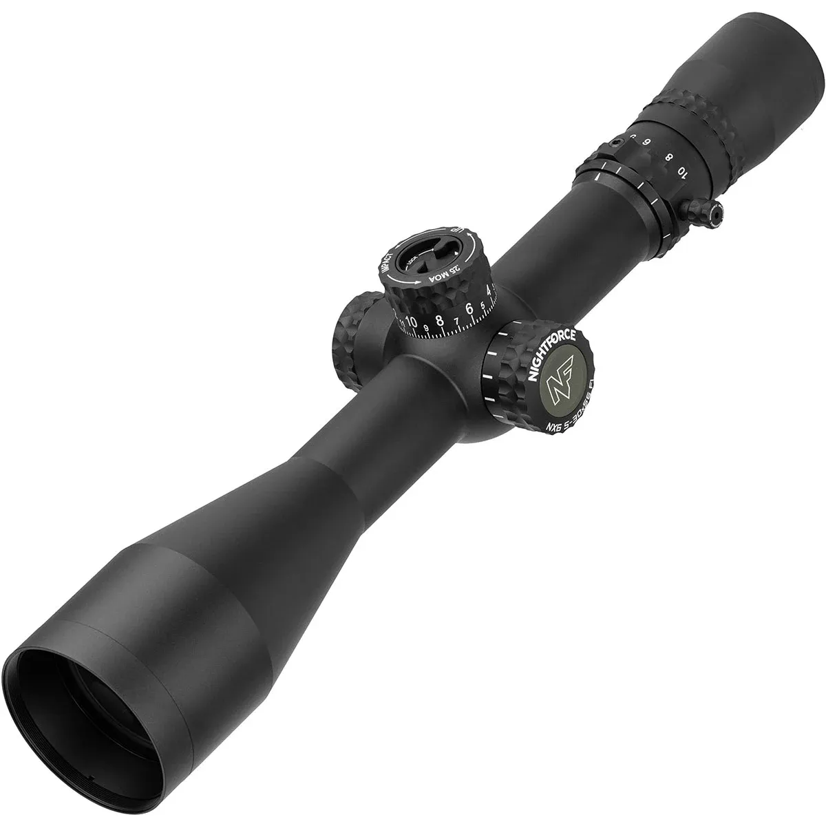 Nightforce NX6 F1 Rifle Scope 34mm Tube 5-30x 56mm Illuminated Mil-C Reticle Matte Black - Rifle Scope, vista 1