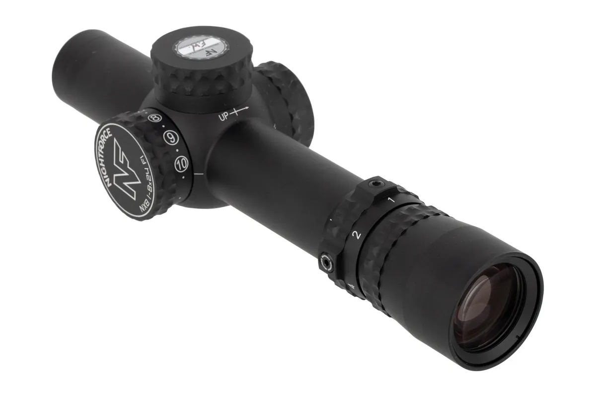 Nightforce NX8 1-8X24mm FFP Rifle Scope - FC-DMX Reticle - Rifle Scope - view 3