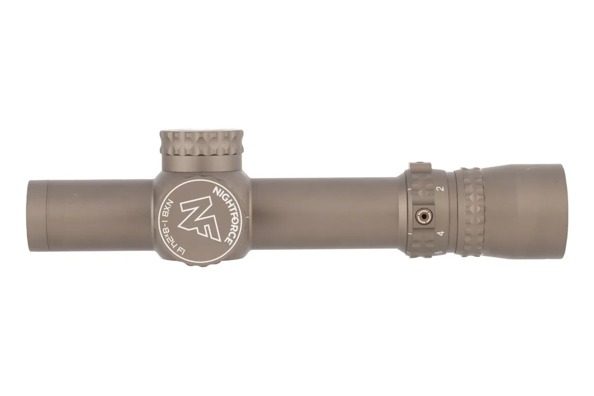 Nightforce NX8 1-8X24mm FFP Rifle Scope - FC-DMX Reticle - Dark Earth - Rifle Scope - view 2