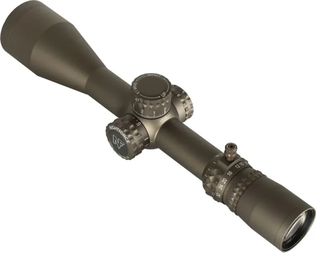 NightForce NX8 ZeroStop Rifle Scope 4-32x50mm 30mm Tube First Focal Plane PTL TReMoR3 Reticle Dark Earth - Rifle Scope, vista 1