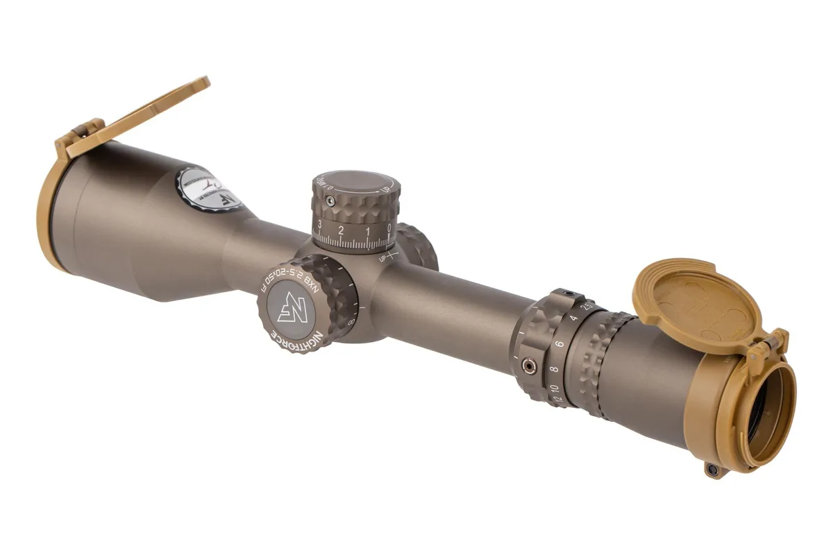Nightforce NX8 2.5-20x50mm FFP Rifle Scope - Mil-XT Reticle - Dark Earth - Rifle Scope - view 3