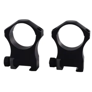 Nightforce X-Treme Duty Ultralite 4 Hole Picatinny 34mm Scope Rings Matte Black Extreme-High - Optic Mount - view 1
