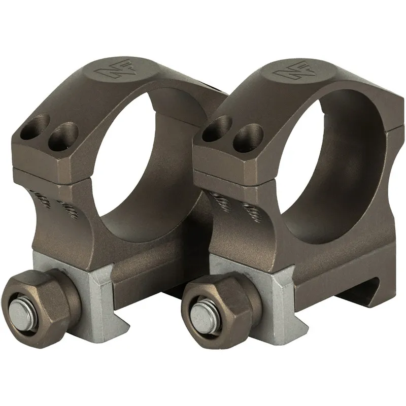 NIGHTFORCE XTRM 1.375in X-High 30mm Ultralite 4 Screw Dark Earth Ring Set (A678) - Optic Mount - view 1