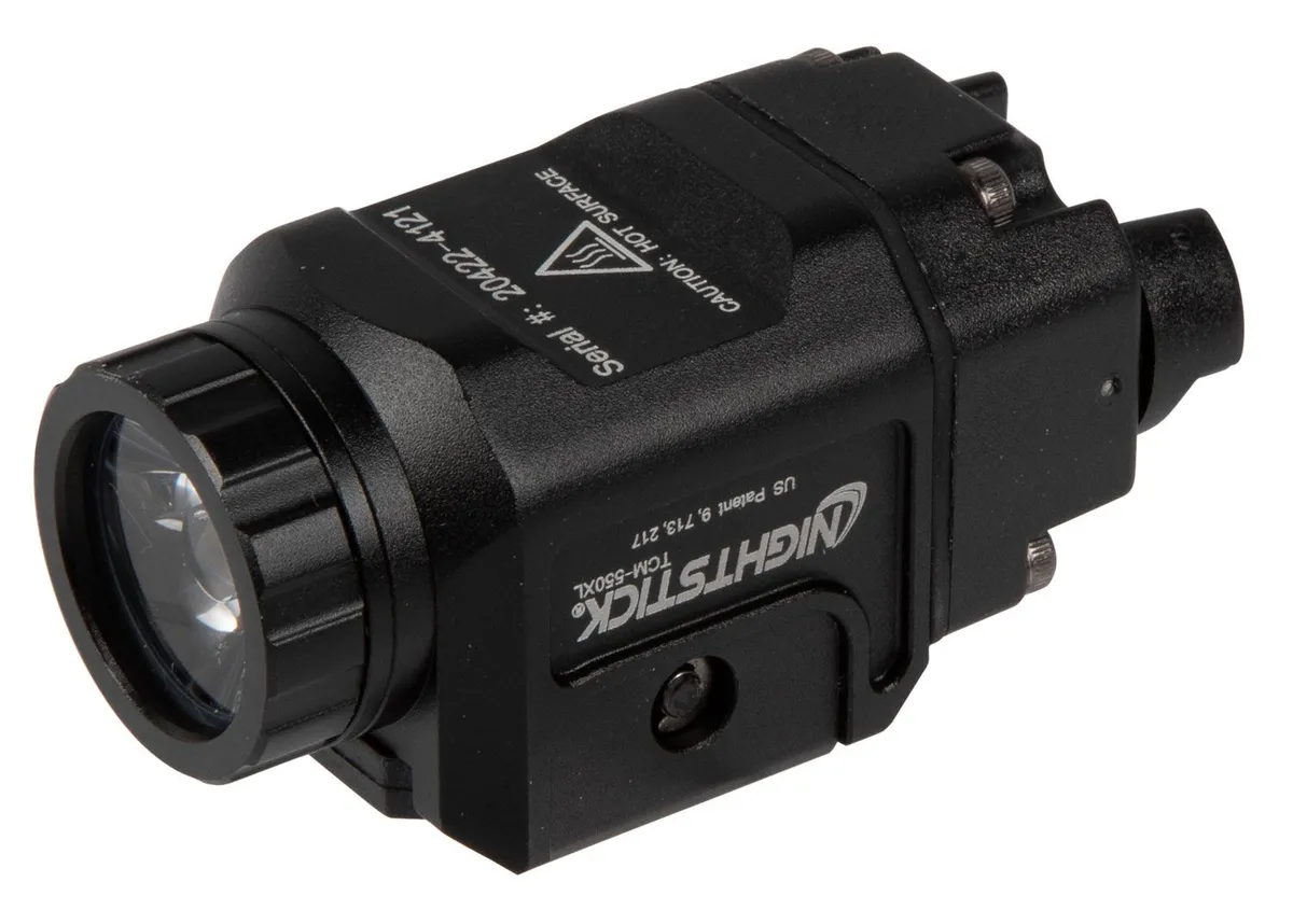 Nightstick Metal Compact Weapon-Mounted Light with Strobe - Light, vista 1