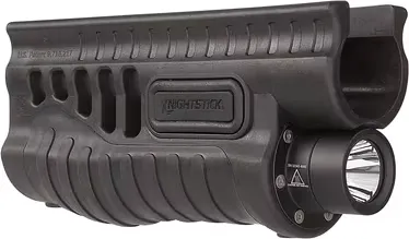 Nightstick SFL-13WL, Nightstick Flashlight, fits Remington 870/TAC-14, Black, Includes 2 CR123A - Light, vista 1