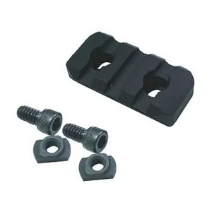 Nordic Components M-LOK Picatinny Rail Section, Black - TRL-MLOK-STD-3 - Handguard Mount, vista 1