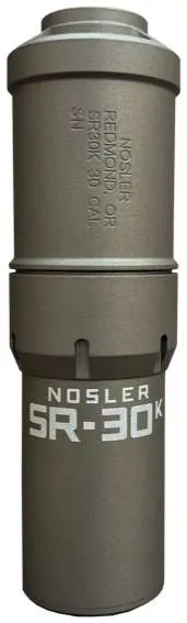 Nosler NOS SUPPRESSOR SR-30K AL TI GRY - Suppressor - view 1