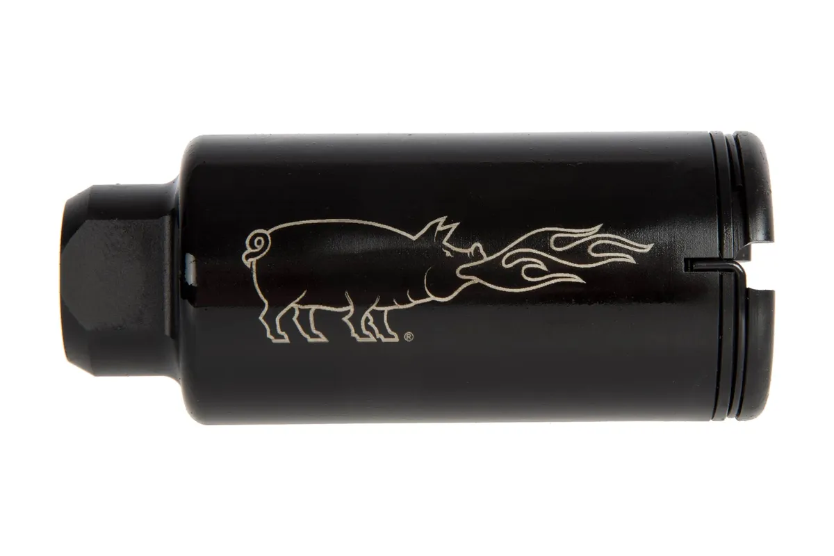 Noveske KX3 Flaming Pig Flash Suppressor - 1/2x28 - Muzzle Device for AR-15 - view 2